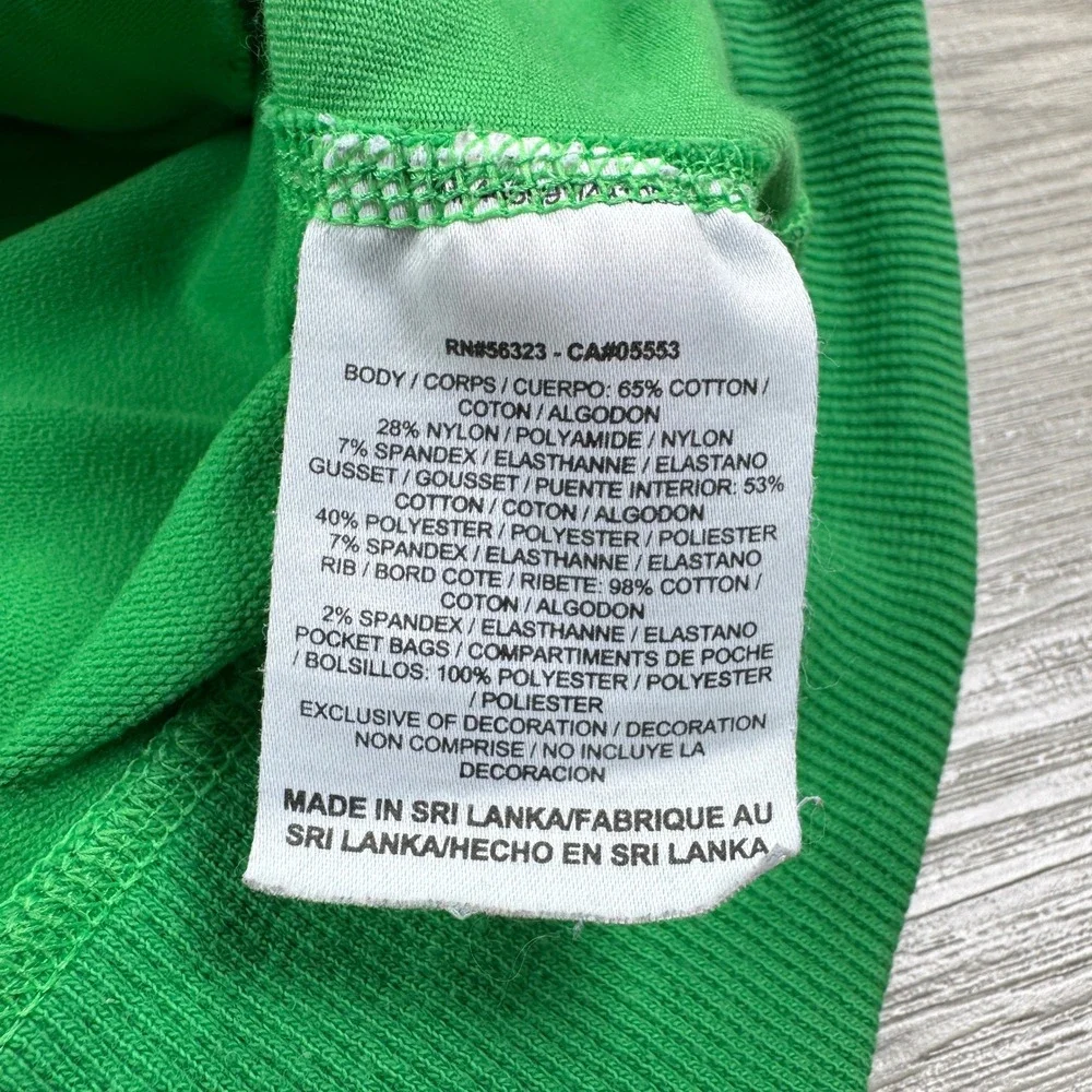 Nike Men's Sweatshirt Dri-FIT Colorblock Green Blue XL Zipper Pockets Pullover‎
